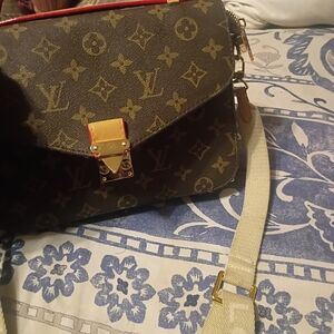 Louis Vuitton Brown Monogram Crossbody Bag